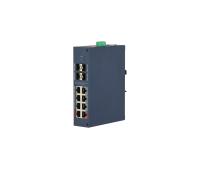 DH-CHS4412-8GT-125 8-портовый гигабитный PoE коммутатор с функцией облачного управления