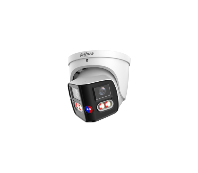 DH-IPC-PDW3859P-A180-E2-AS-PV-0280B Уличная купольная IP-видеокамера с ИИ и активным сдерживанием