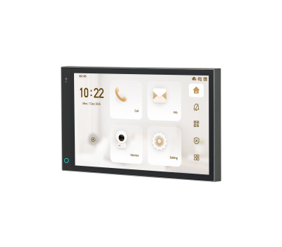 DHI-VTH5721A-WP-F Монитор видеодомофона IP 7 дюймовый с WiFi 2.4ГГц, (LInux), серый
