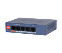 DH-CS4005-4ET1GT-60 4-портовый PoE коммутатор с функцией облачного управления DH-CS4005-4ET1GT-60 4-портовый PoE коммутатор с функцией облачного управления