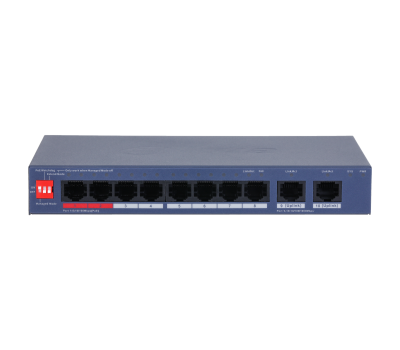 DH-CS4010-8ET2GT-110 8-портовый PoE коммутатор с функцией облачного управления