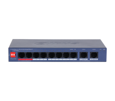 DH-CS4010-8GT-110-V2 8-портовый гигабитный PoE коммутатор с функцией облачного управления DH-CS4010-8GT-110-V2 8-портовый гигабитный PoE коммутатор с функцией облачного управления