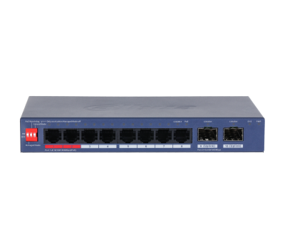 DH-CS4210-8GT-110 8-портовый гигабитный PoE коммутатор с функцией облачного управления DH-CS4210-8GT-110 8-портовый гигабитный PoE коммутатор с функцией облачного управления