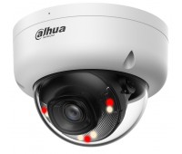 DH-IPC-HDBW1439E1P-A-IL-0280B-S6 Уличная купольная IP-видеокамера с ИК-подсветкой до 30м и LED-подсветкой до 30м 4 Мп