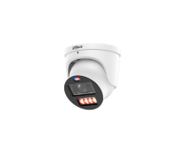 DH-IPC-HDW3849HP-ZAS-PV-2712-PRO Уличная купольная IP-видеокамера WizColor с ИИ и активным сдерживанием 8 Мп