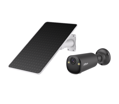 DH-KIT/BF4CA-4G-XL/M0508 Уличная цилиндрическая IP-видеокамера 4 Мп с 4G модулем и солнечной батареей