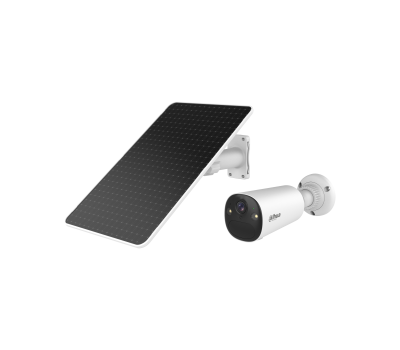 DH-KIT/BF4CP-4G-XL/M0508 Уличная цилиндрическая IP-видеокамера 4 Мп с 4G модулем и солнечной батареей
