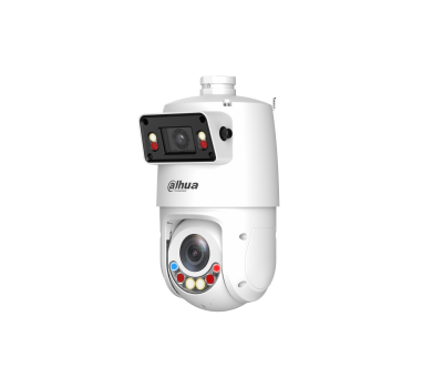 DH-SDT4E225-4F-GB-A-PV1-0280-S2 Уличная купольная PTZ IP-видеокамера с панорамным модулем, активным сдерживанием и ИИ 4 Мп