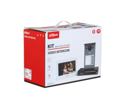 DHI-KTP10 Комплект: DHI-VTO3311Q-WP и DHI-VTH2621GW-WP и DH-PFS3006-4ET-36