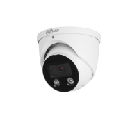 DH-IPC-HDW3849HP-ZAS-PV Уличная купольная IP-видеокамера Full-color с ИИ и активным сдерживанием 8Мп