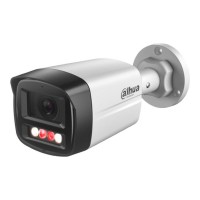 DH-IPC-HFW1239TL1P-A-IL-0280B Уличная цилиндрическая IP-видеокамера с ИК-подсветкой до 30м и LED-подсветкой до 30м 