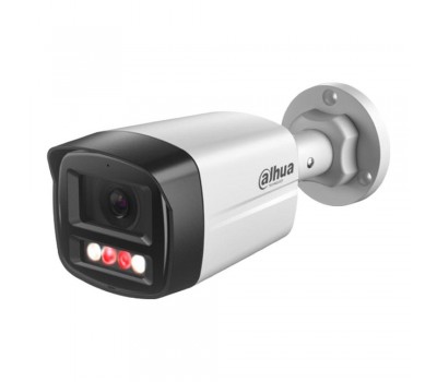 DH-IPC-HFW1239TL1P-A-IL-0360B Уличная цилиндрическая IP-видеокамера с ИК-подсветкой до 30м и LED-подсветкой до 30м