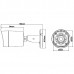Гибридная видеокамера DH-HAC-HFW1200RMP-0360B-S3 Dahua