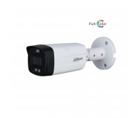 Уличная цилиндрическая HDCVI-видеокамера Full-color Starlight с активным сдерживанием DH-HAC-ME1509THP-PV-0600B