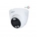 Уличная купольная HDCVI-видеокамера Full-color Starlight с активным сдерживанием DH-HAC-ME1509TQP-PV-0360B