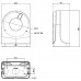 Кронштейн настенный DH-PFB202W Dahua